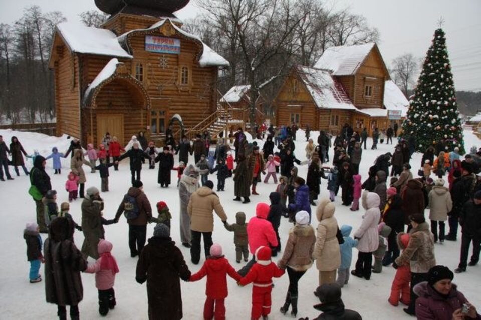 Широкая Масленница в Усадьбе Деда Мороза — фото 15