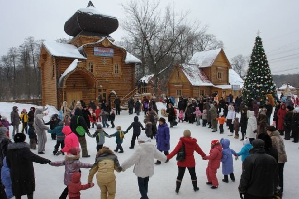 Широкая Масленница в Усадьбе Деда Мороза — фото 8